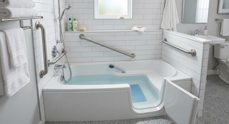Accessible Tub Installation