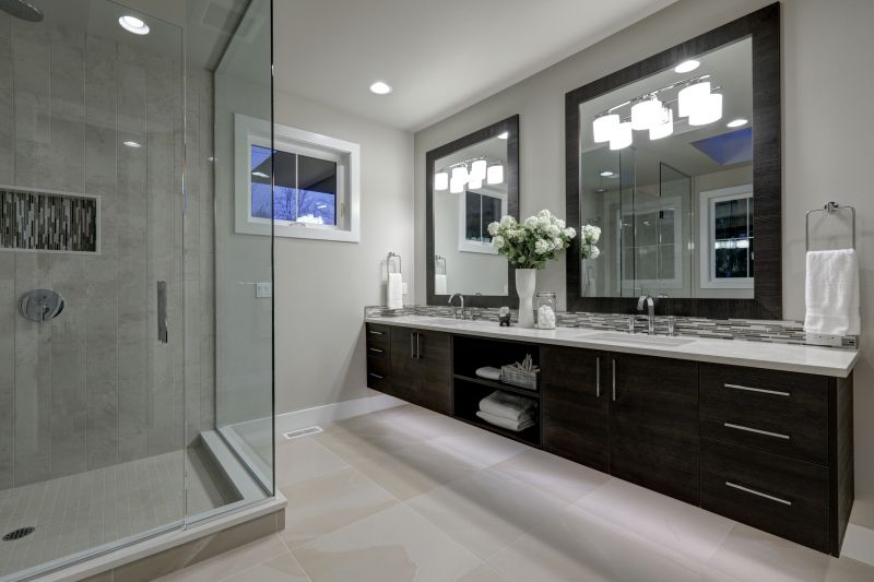 Modern Double Vanity